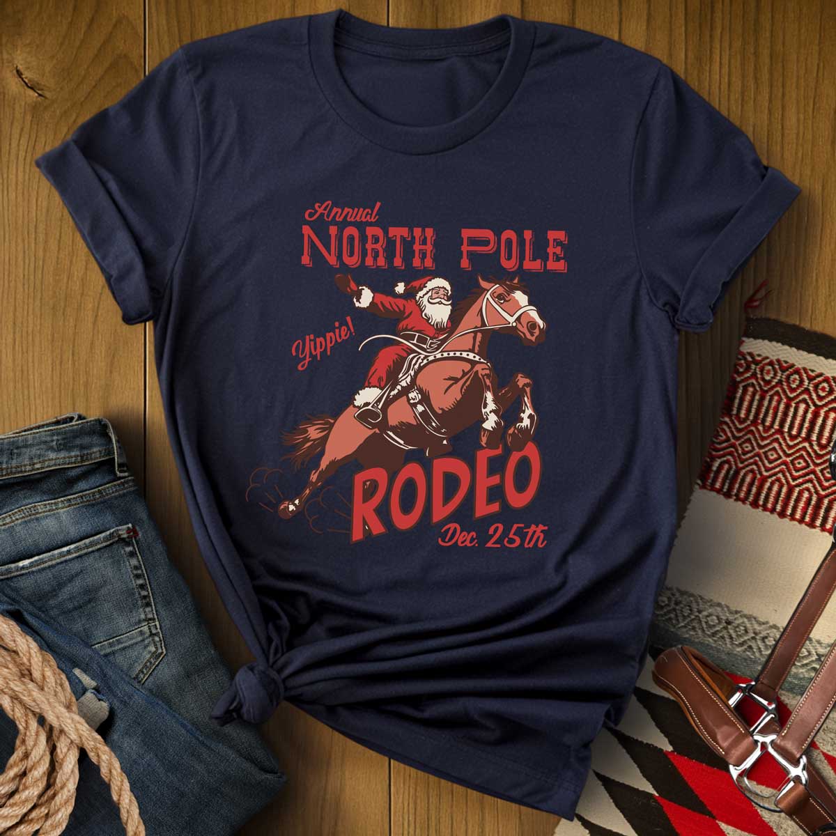North Pole Rodeo T-Shirt