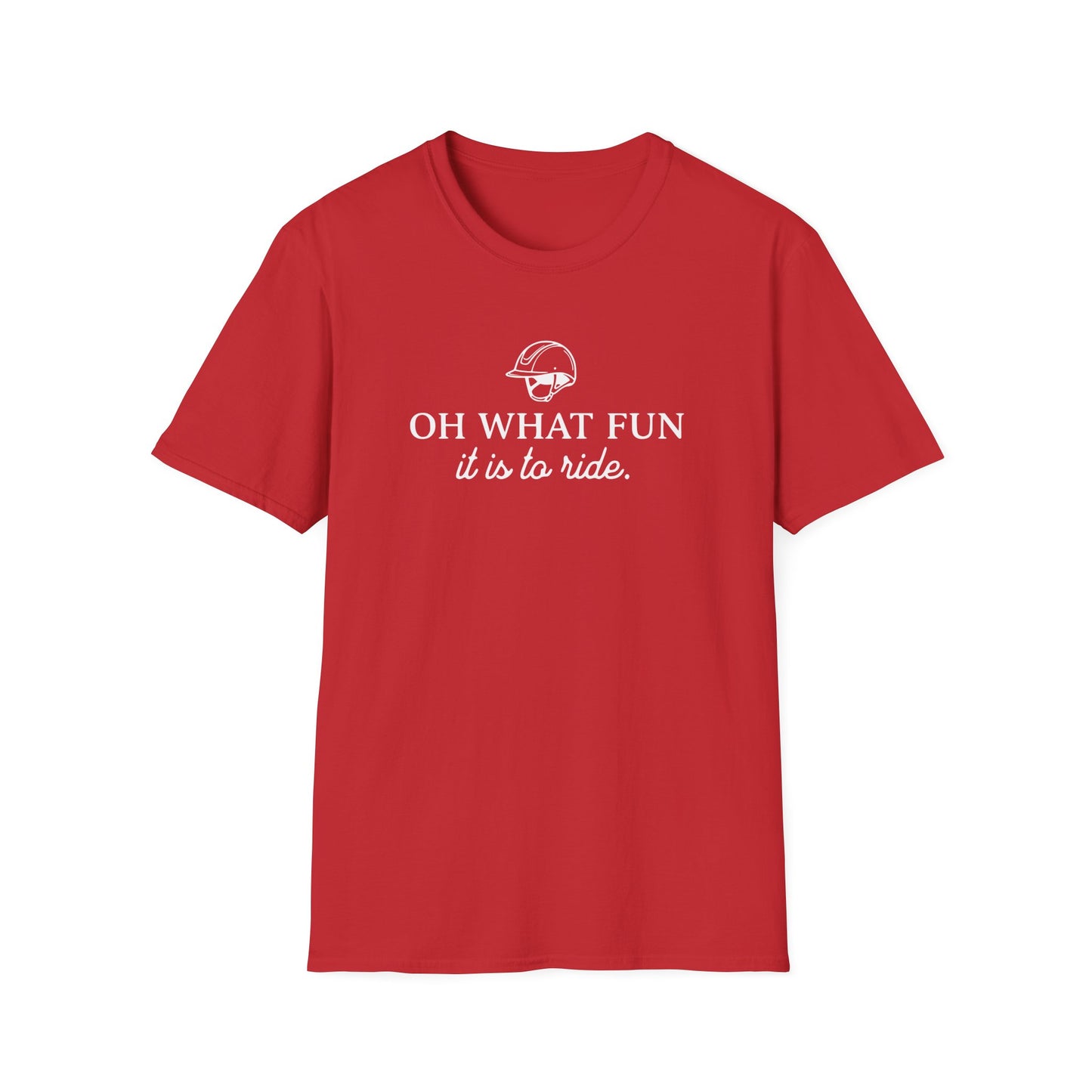Oh What Fun It Is to Ride Equestrian T-Shirt