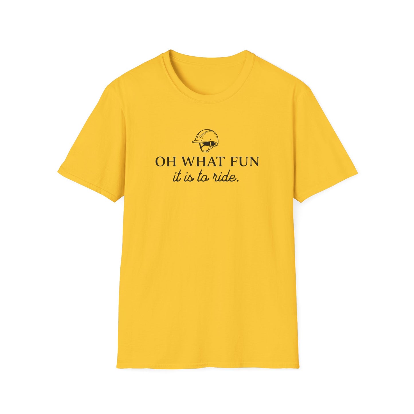Oh What Fun It Is to Ride Equestrian T-Shirt