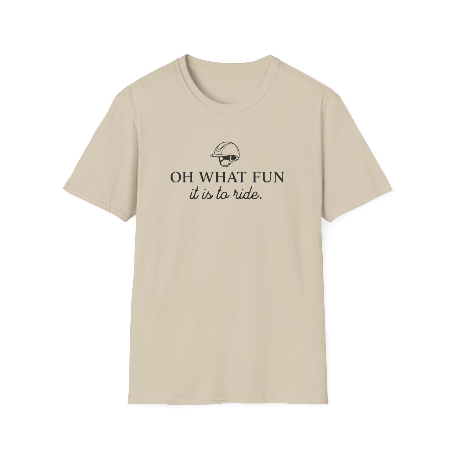 Oh What Fun It Is to Ride Equestrian T-Shirt