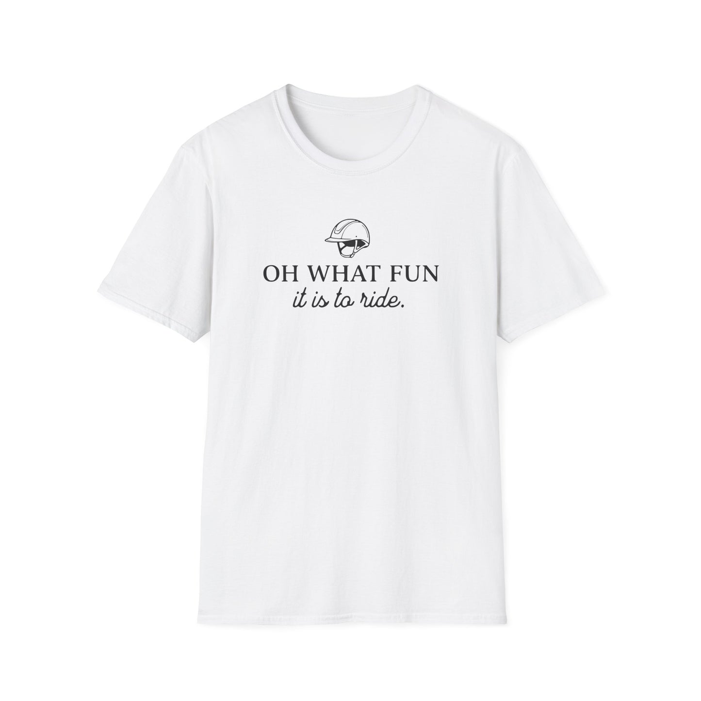 Oh What Fun It Is to Ride Equestrian T-Shirt