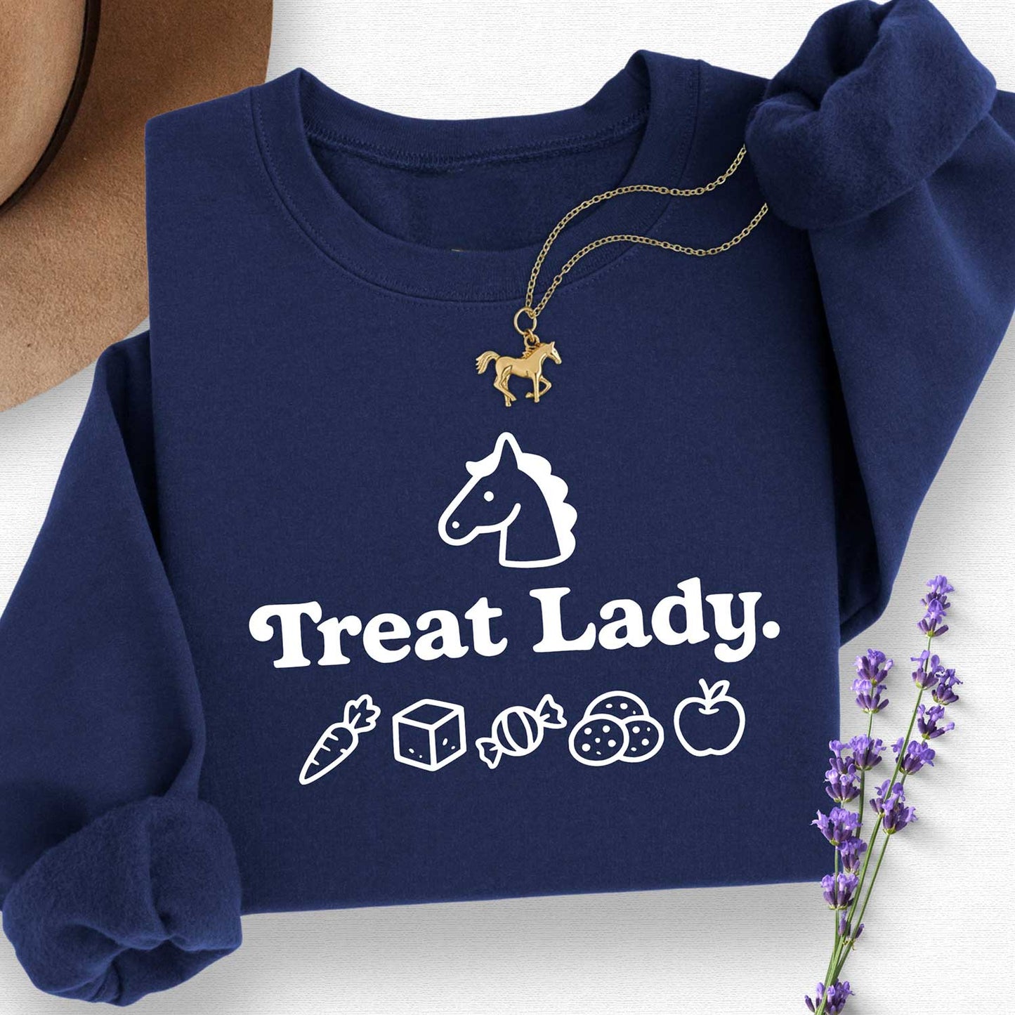Treat Lady Horse Sweatshirt