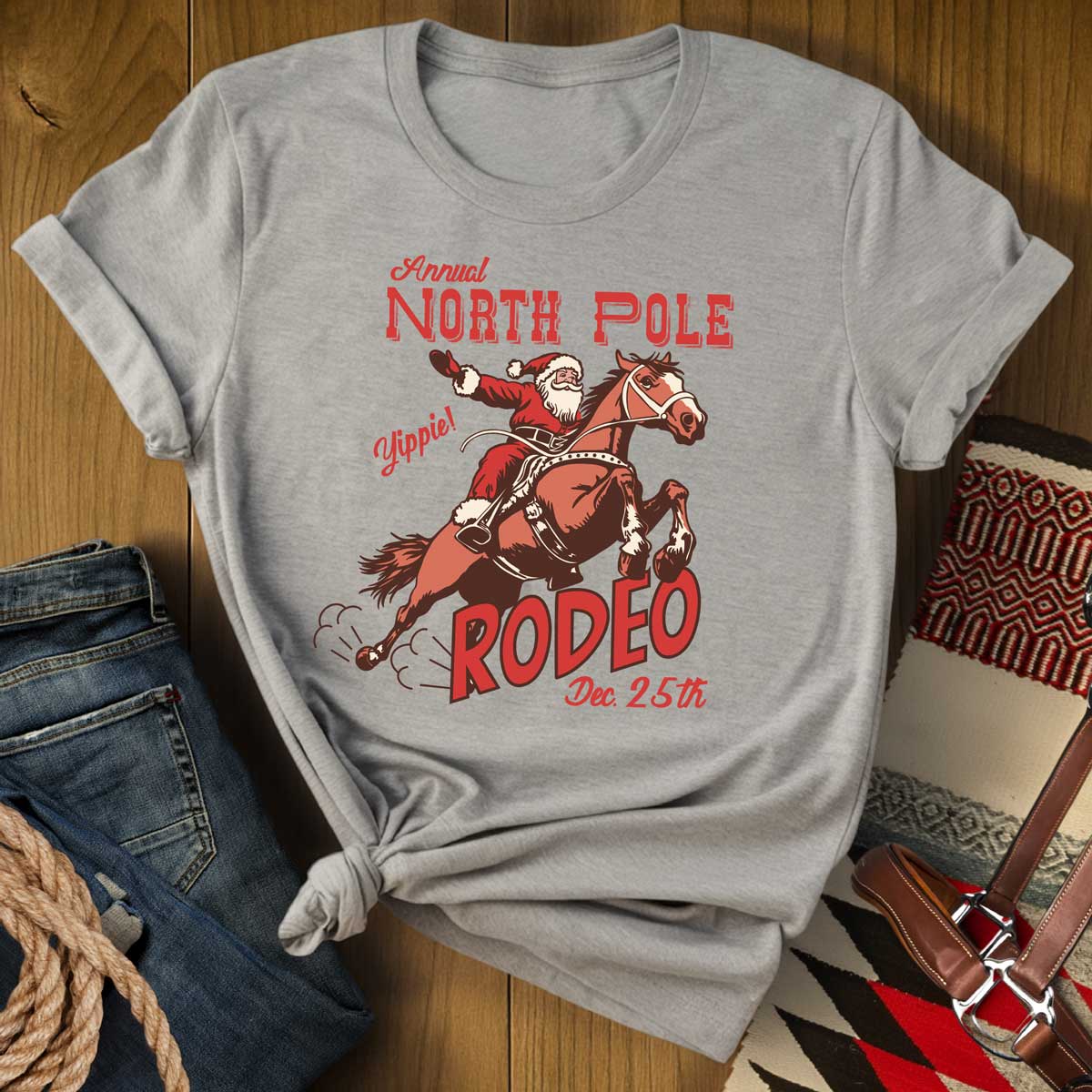 North Pole Rodeo T-Shirt