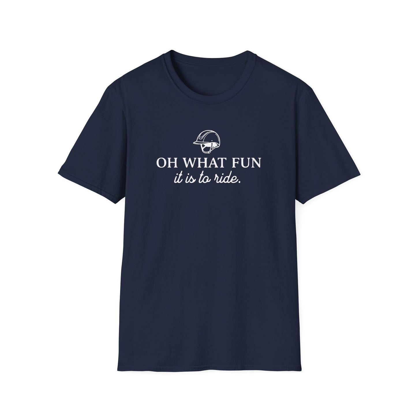 Oh What Fun It Is to Ride Equestrian T-Shirt