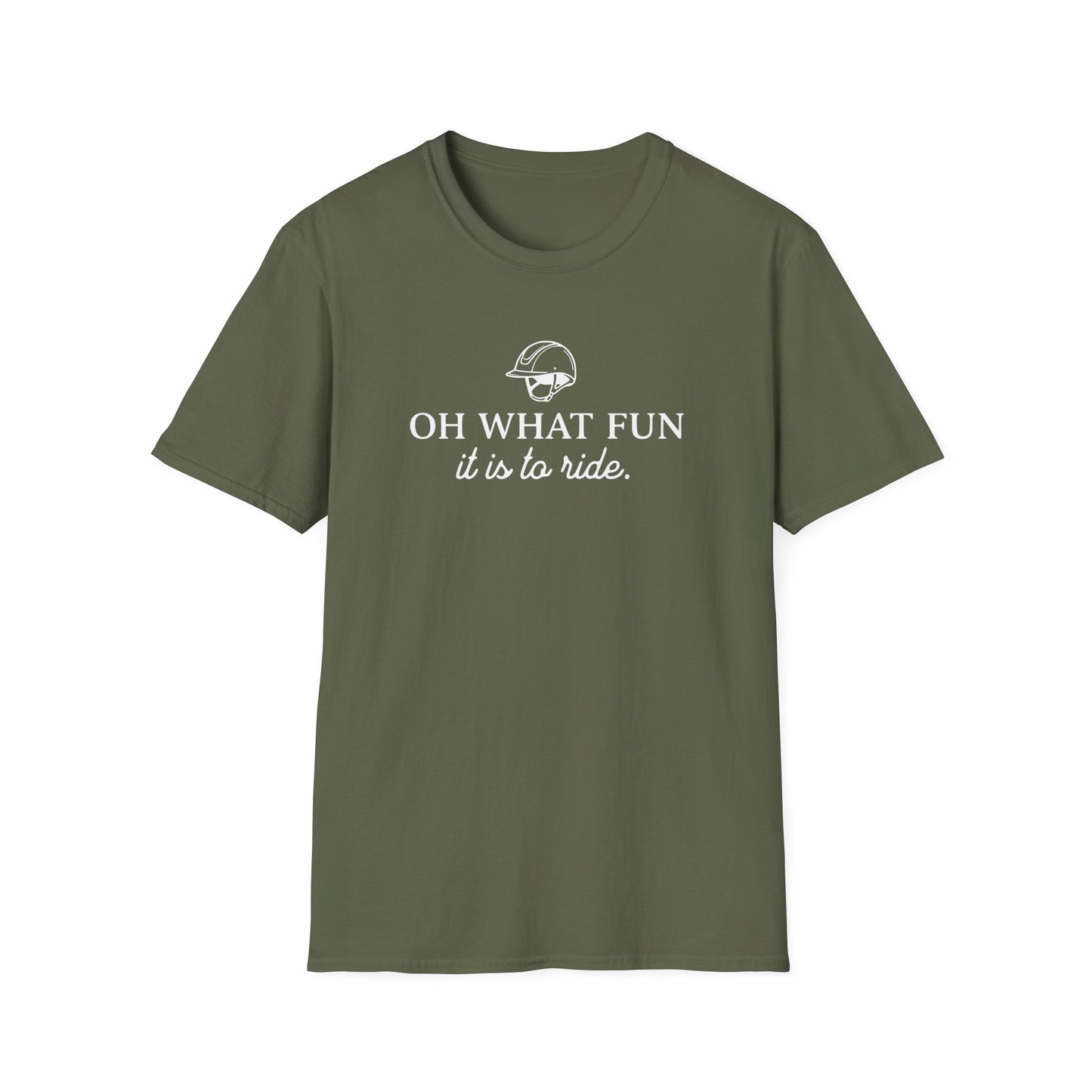 Oh What Fun It Is to Ride Equestrian T-Shirt