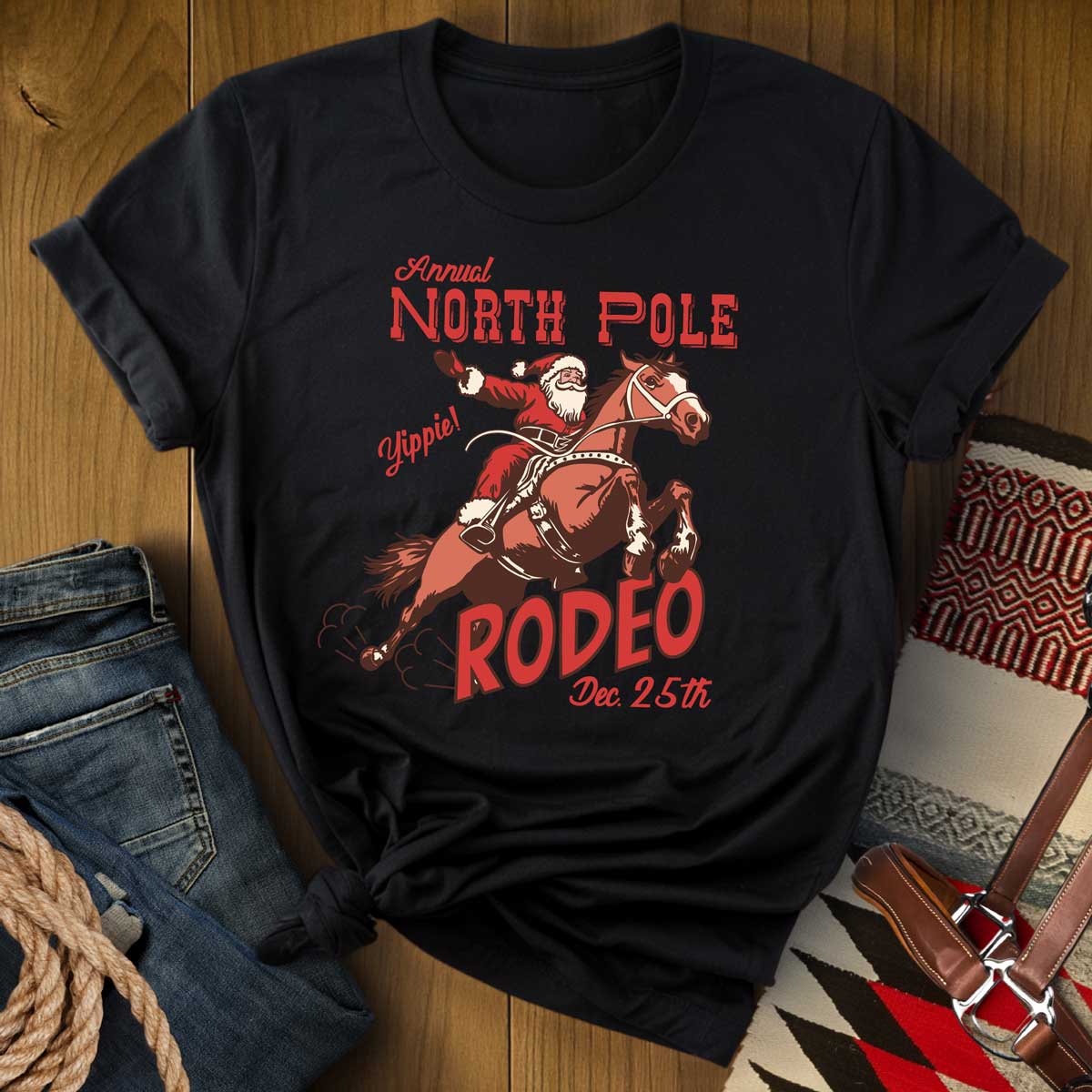 North Pole Rodeo T-Shirt