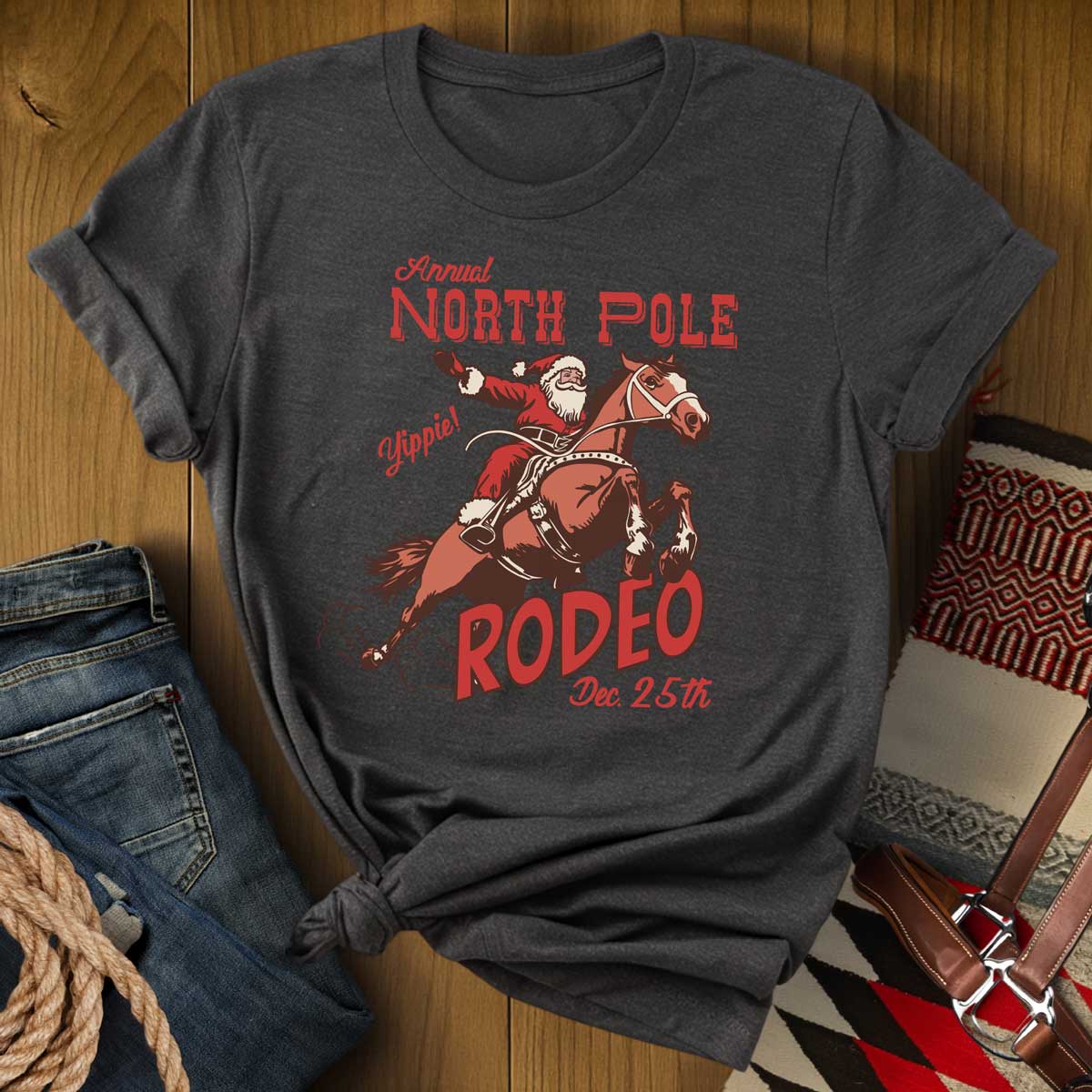 North Pole Rodeo T-Shirt