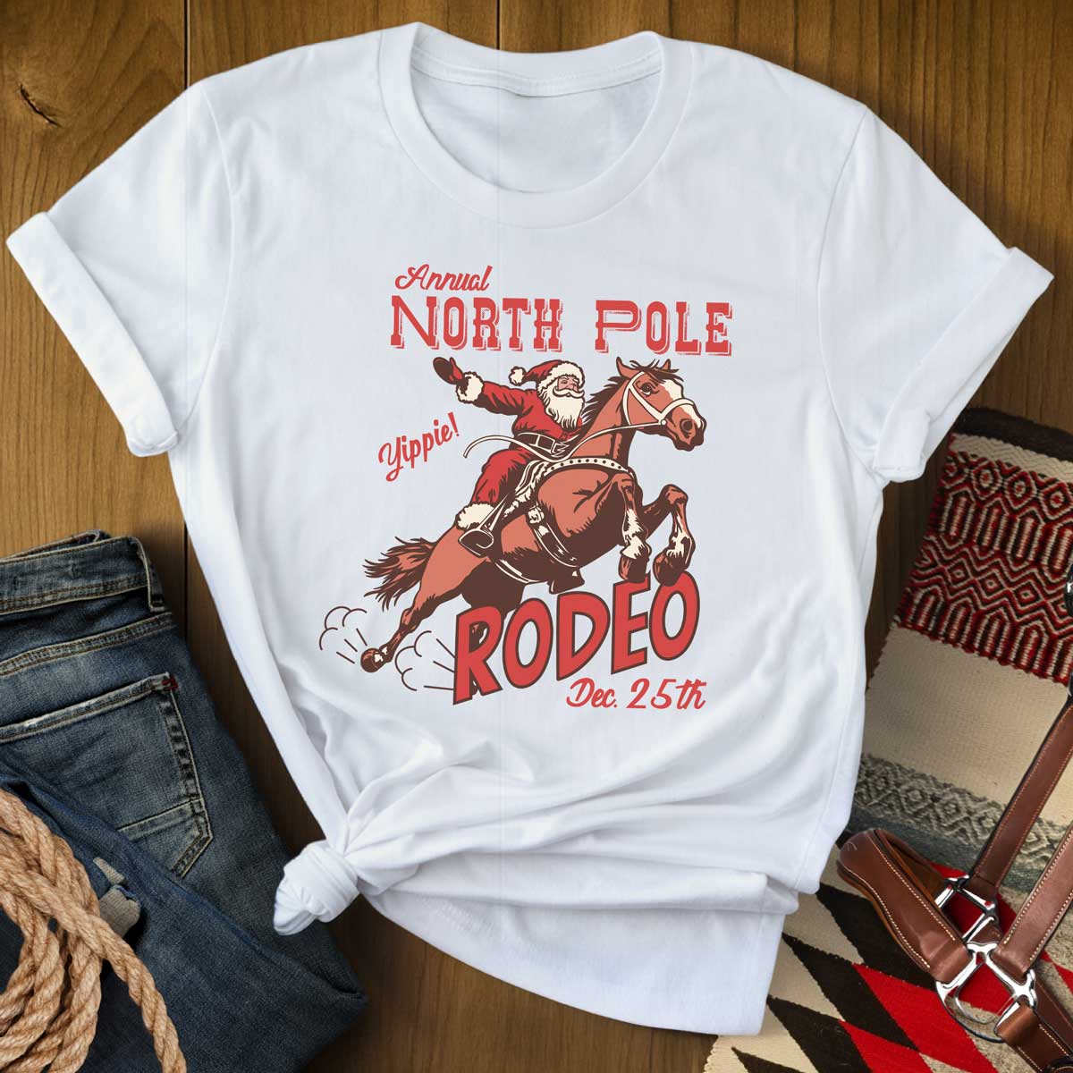 North Pole Rodeo T-Shirt